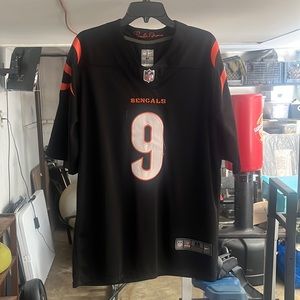 Black Joe Burrow Bengals Jersey
